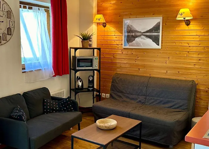 Charmant Appartement Confortable Pour 6 Personnes 40M2 Pied Pistes, Wifi, Parking