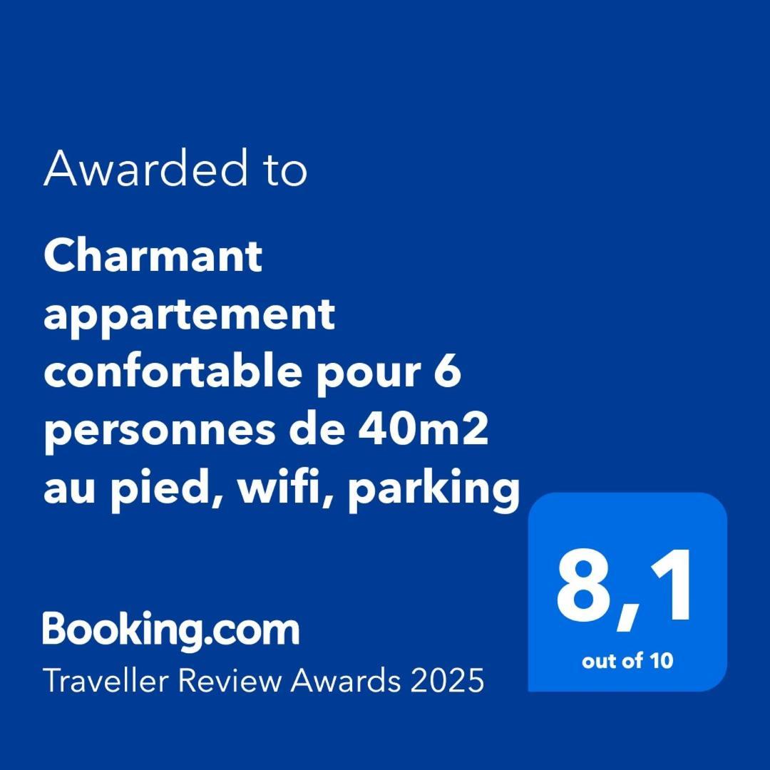 Apartment Confortable Pour 6 Personnes 40m2 Pied Pistes, Wifi, Parking *